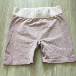 Gymshark Flex Seamless Biker Shorts Pink XS High Waisted